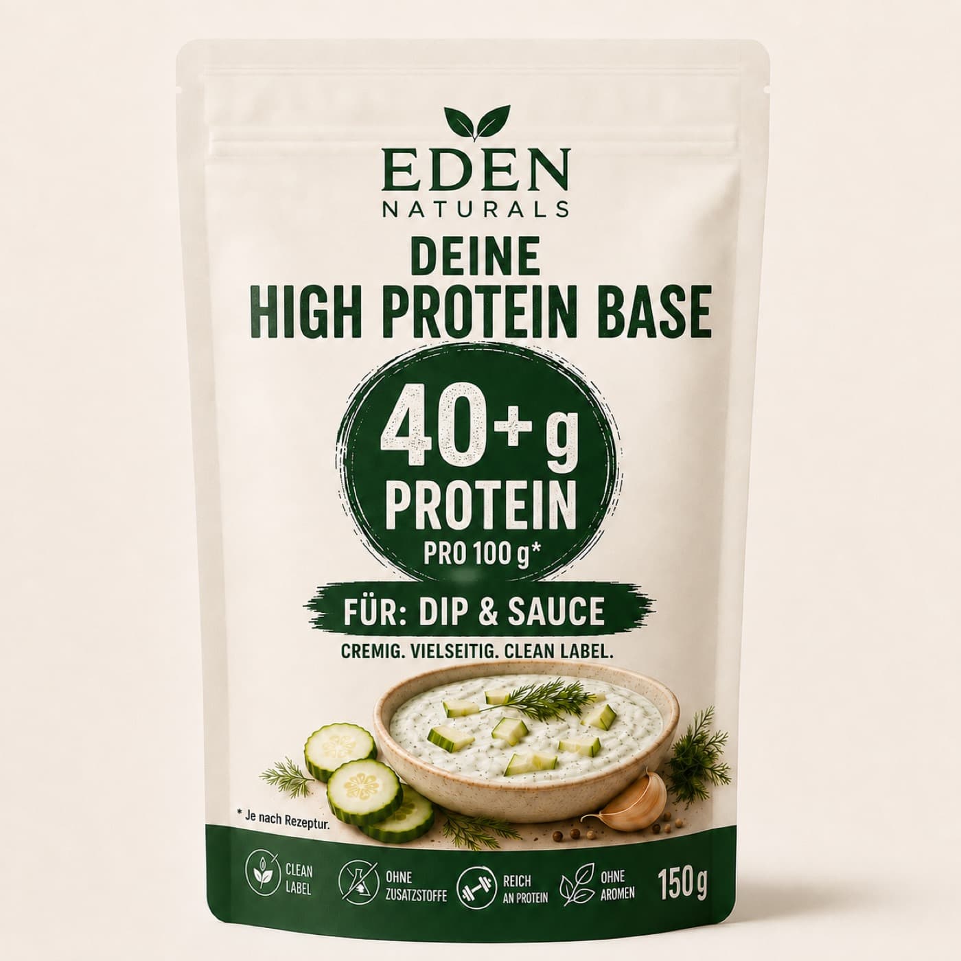 Eden Naturals High Protein Base · Dip & Sauce